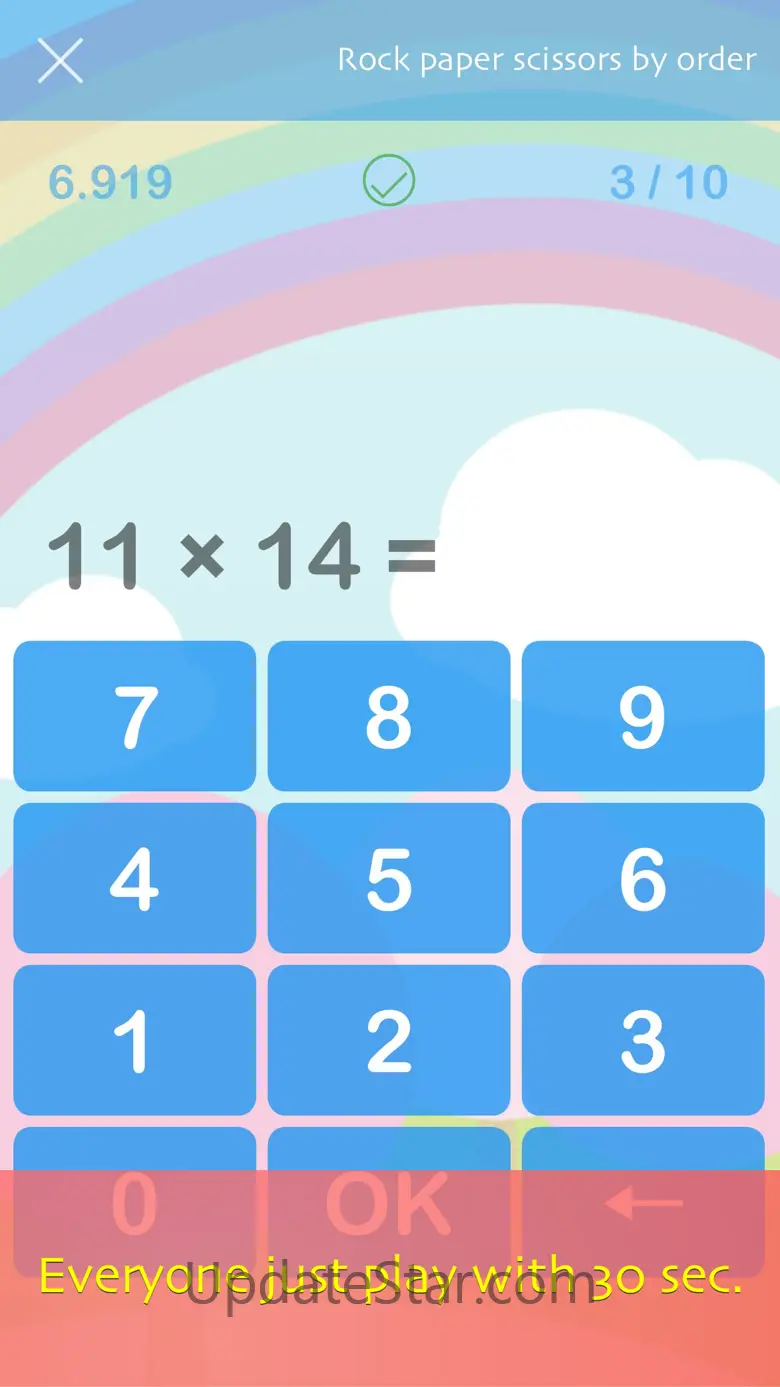 Brain Training, Know brain age 3.16.7