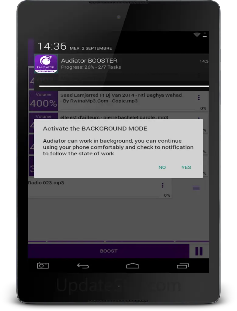 MP3 VOLUME BOOSTER GAIN LOUD 6.1