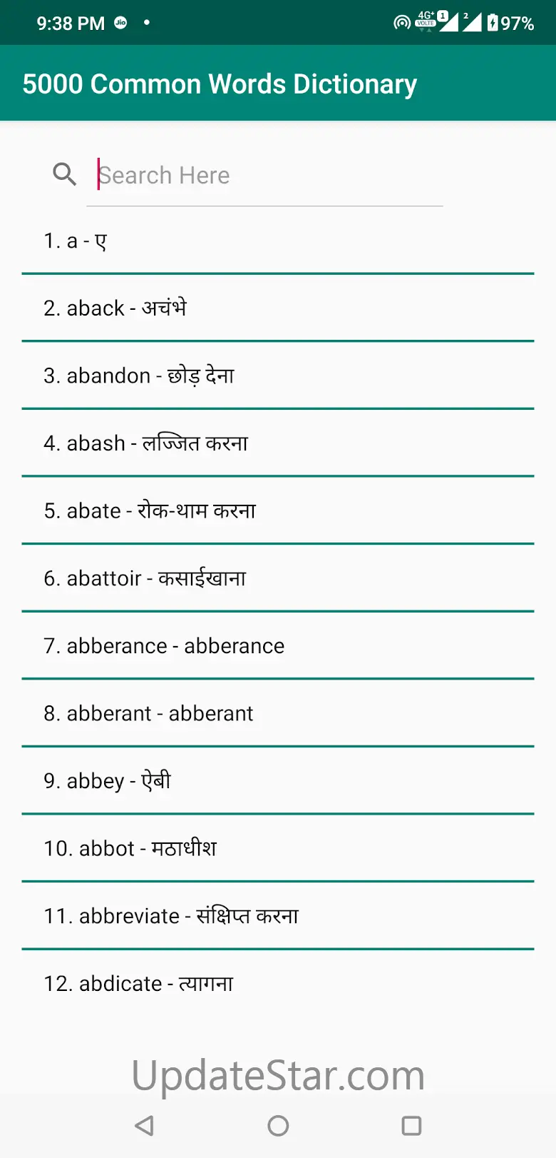 5000 Common English Words 1.14