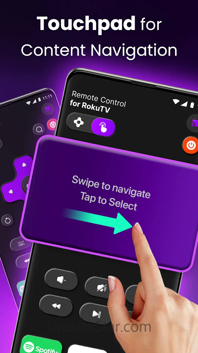 TV Remote Control for RokuTV 18.1.5