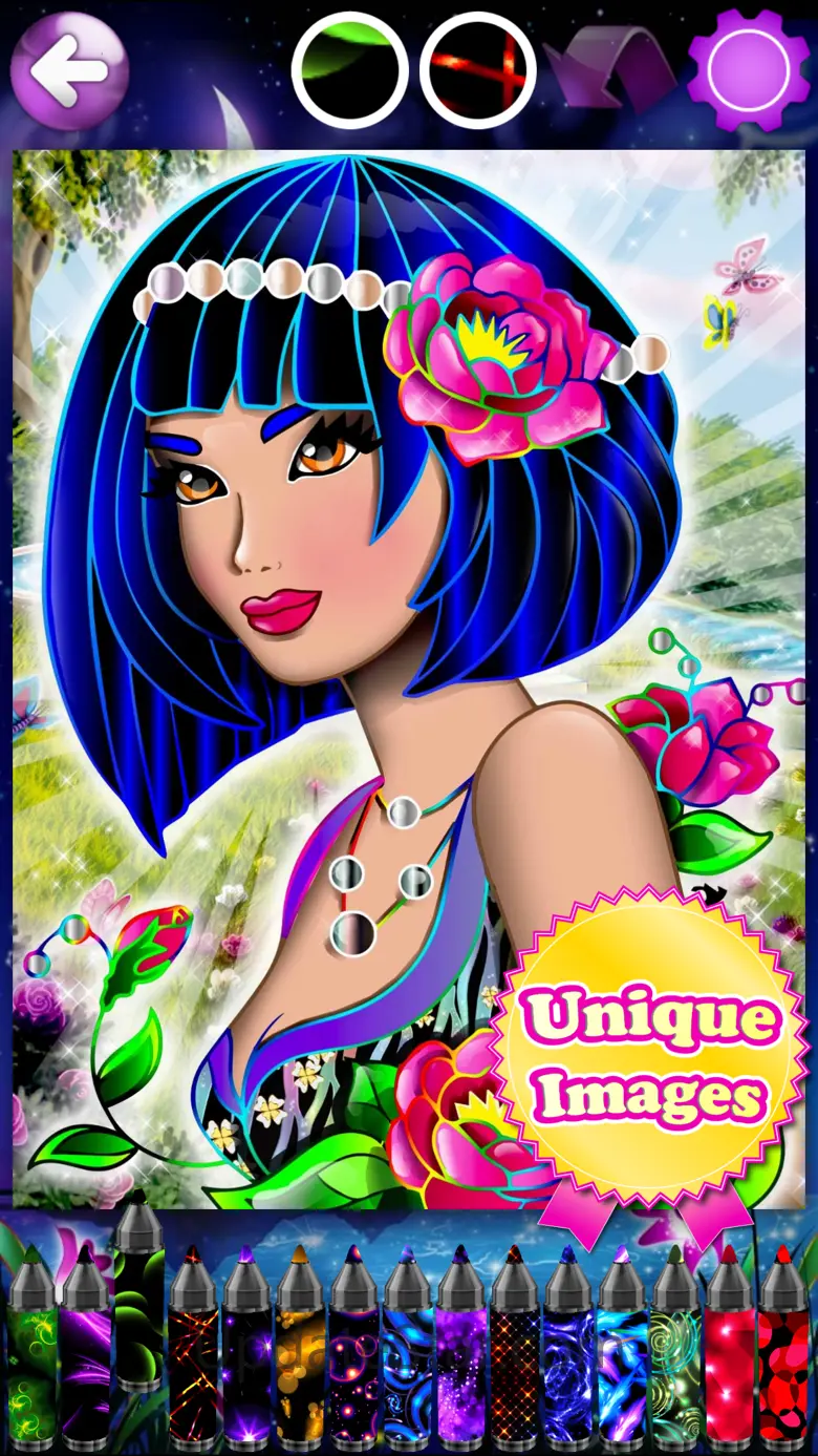 Adult Coloring Pages with Anti Stress Painting 9.5