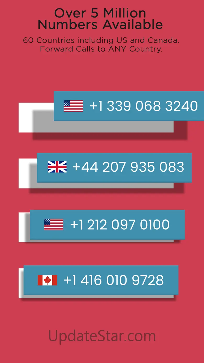 Tossable Digits Phone Numbers 1.4.3