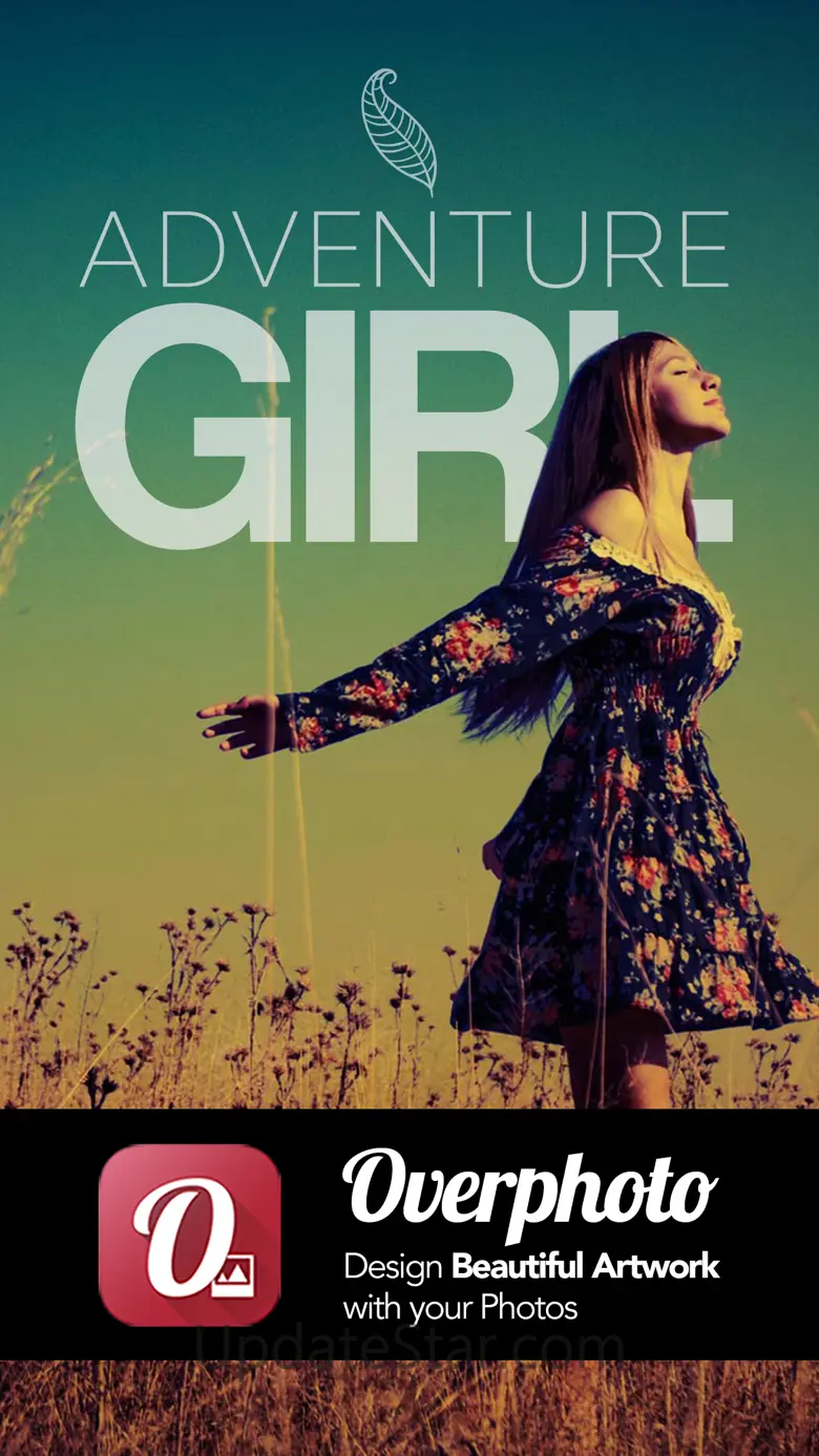 Overphoto Typography Photo Editor - Write captions, add quotes & create font effects 1.0