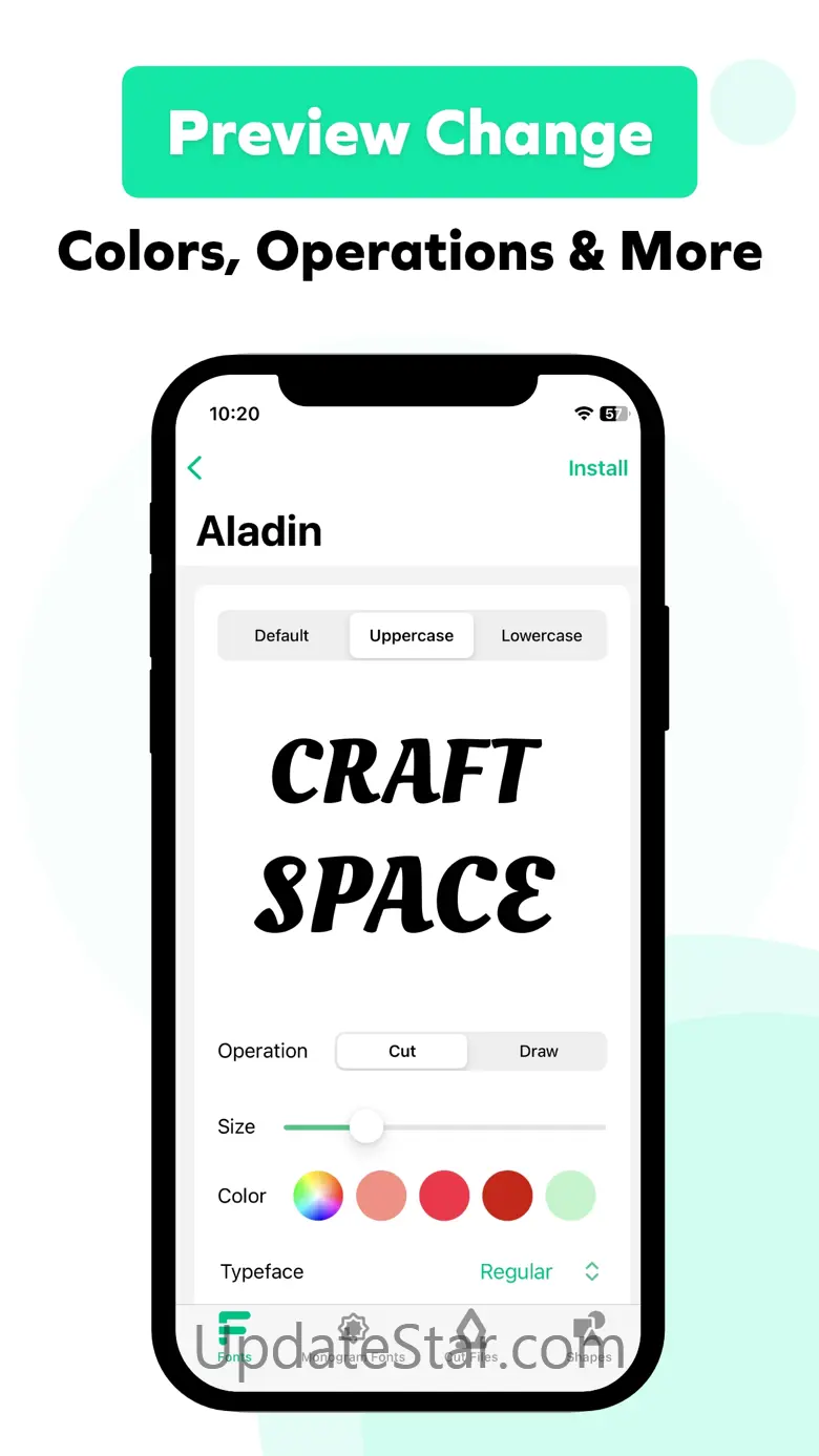 Font and SVGs for Craft Studio 1.0.3