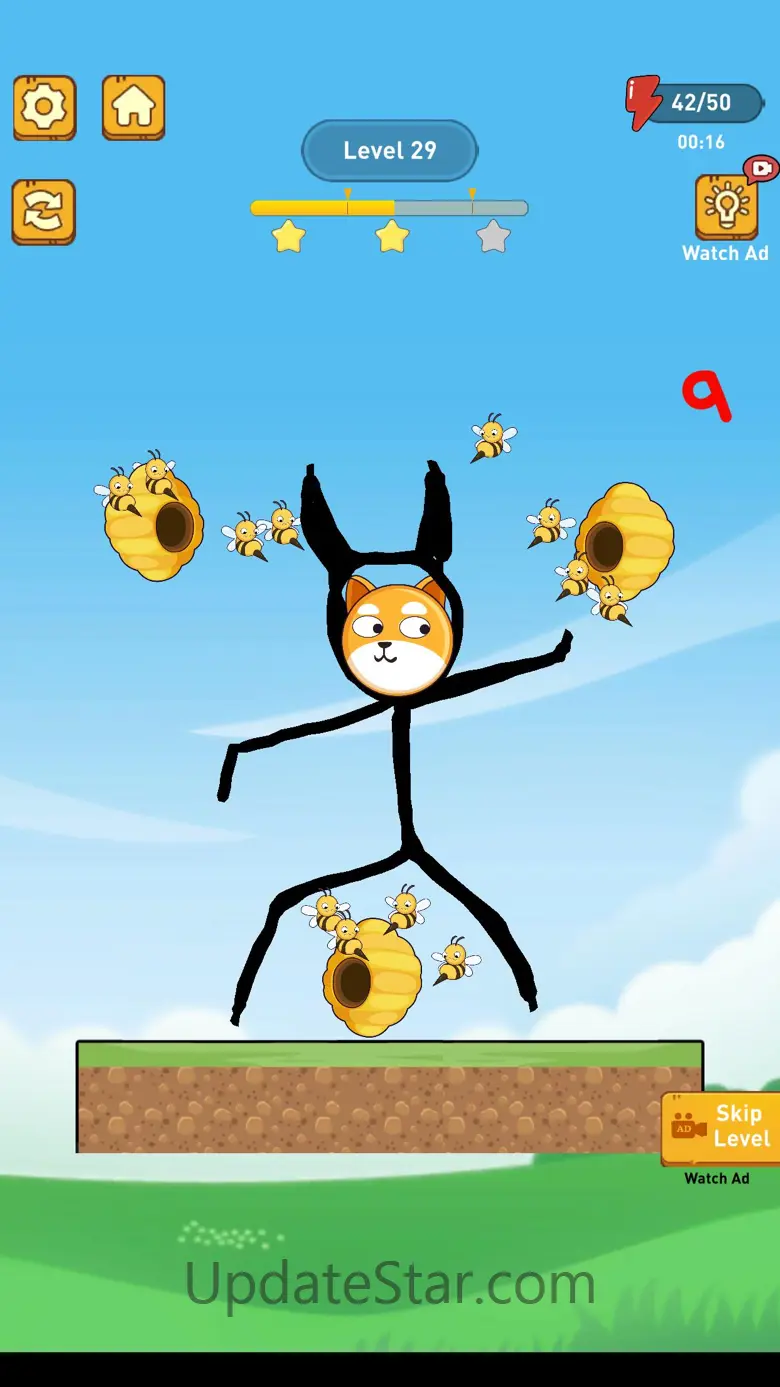 Draw To Save: Dog vs Bee 1.0.7