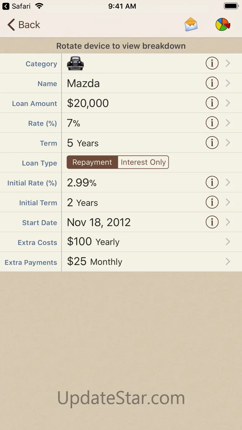 Loan Calculator + 1.10