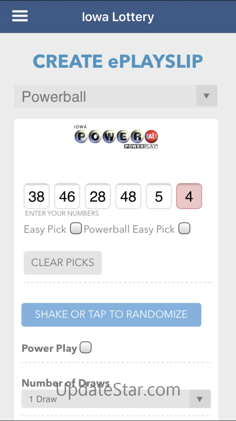 Iowa Lottery's LotteryPlus 2.0.1