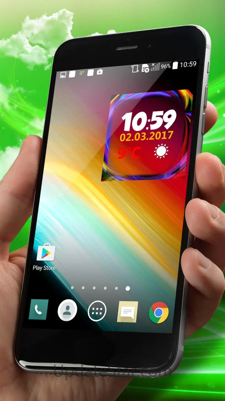 Cool Digital Clock Widget 1.14