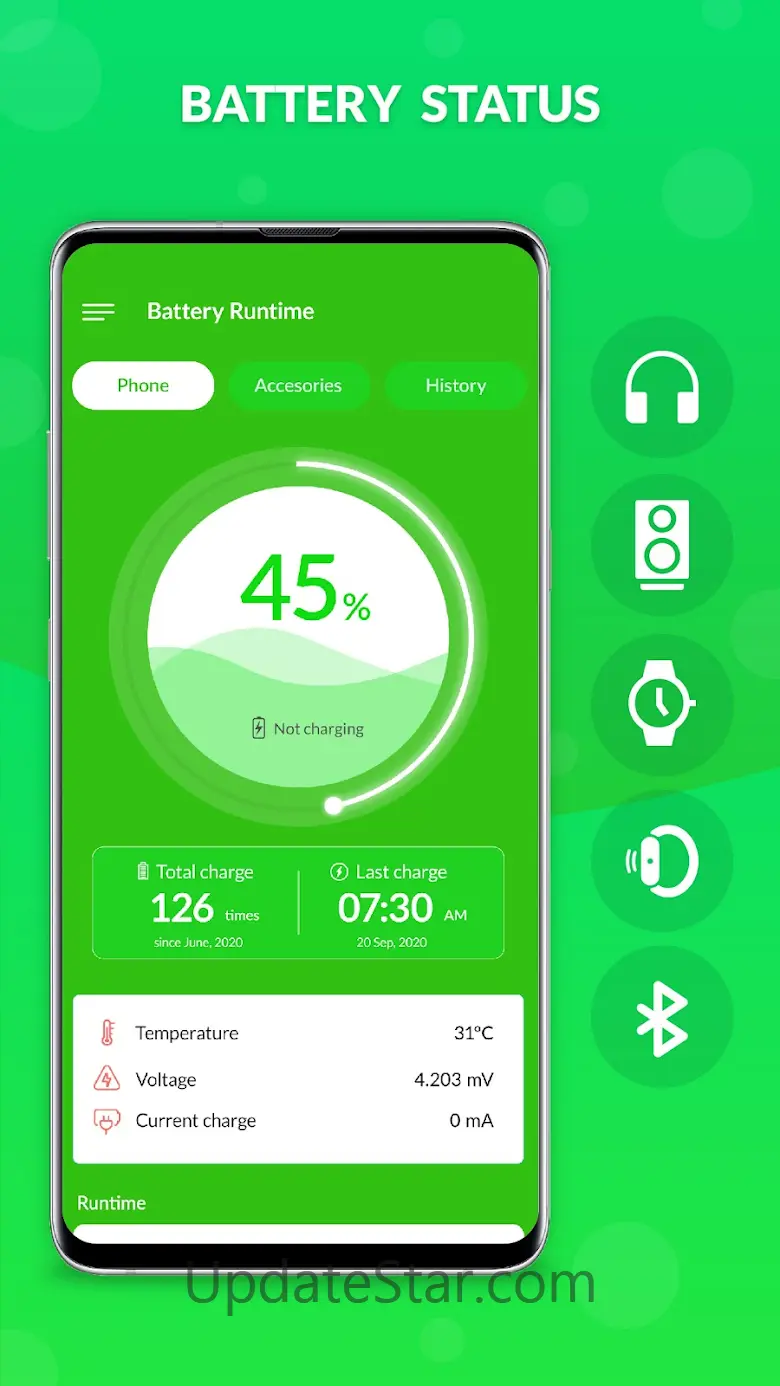 Battery Life - Phone & Bluetoo 1.1.5