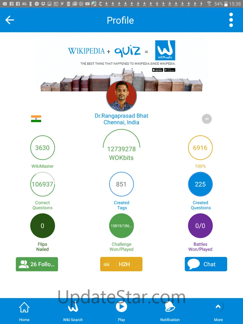 WikiMaster- Quiz to Wikipedia 3.38