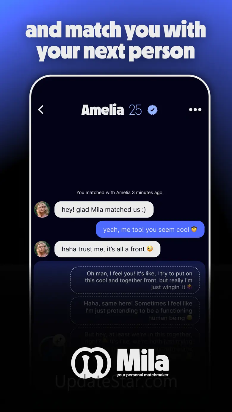 Mila: your personal matchmaker v1.0.1