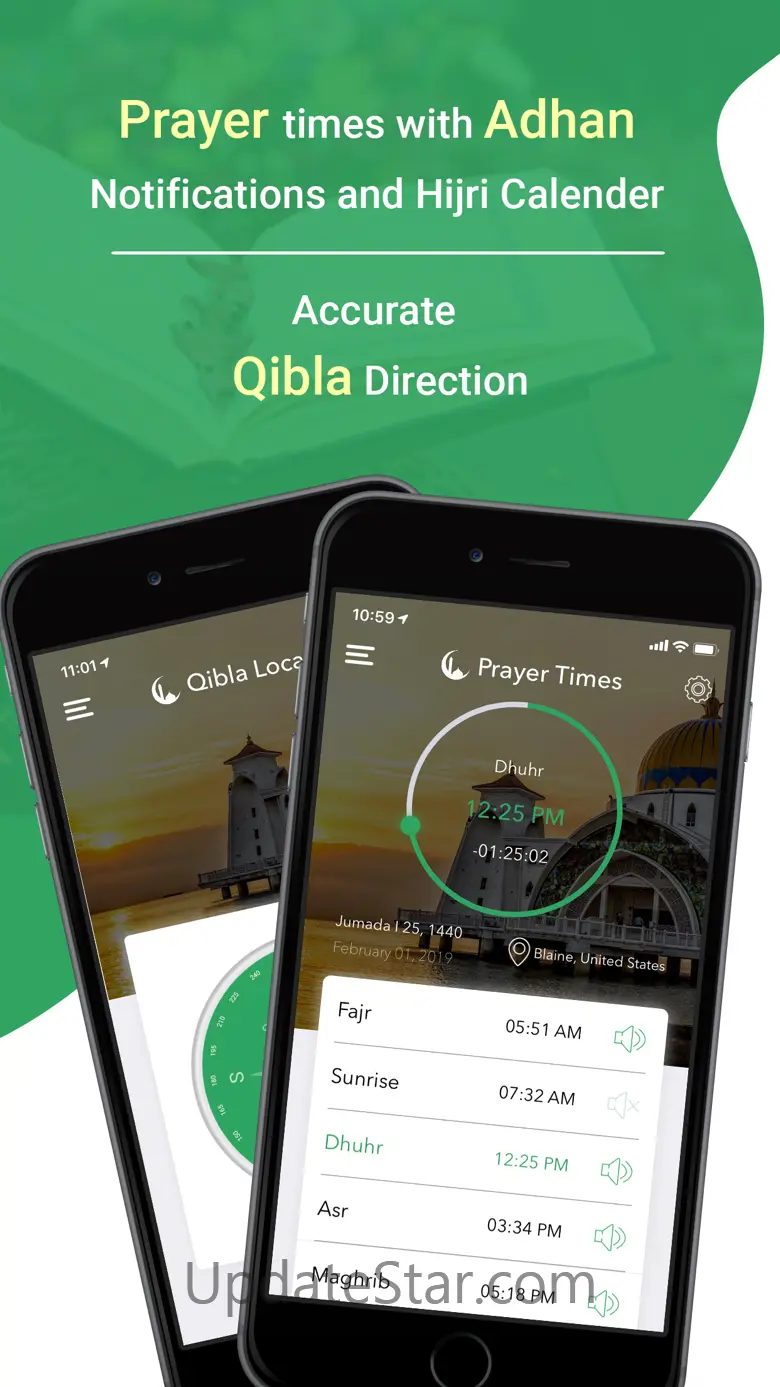 Muslim Directory: Qibla, Athan 8.14