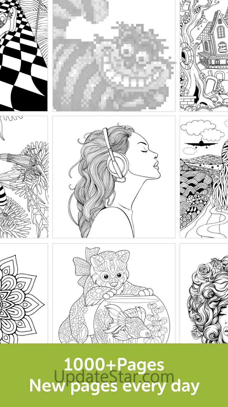 Coloring Book: Mandala, Pixel 4.7.8