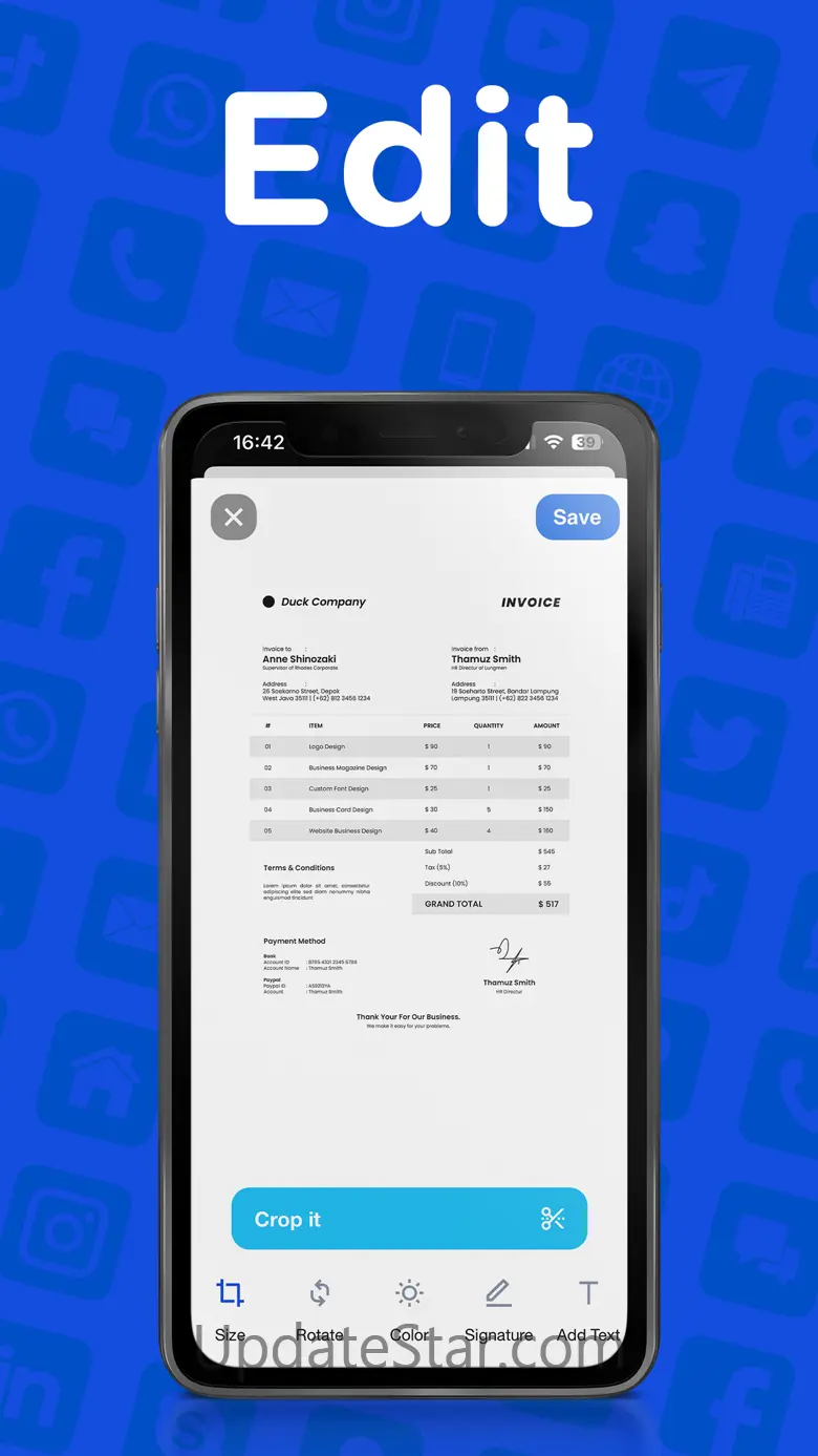 Send Fax App-Faxes From iPhone 5.4.1