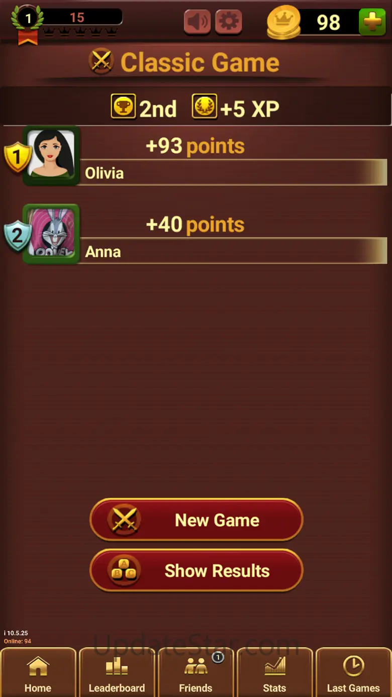 Word Champs - unscramble 10.5.25