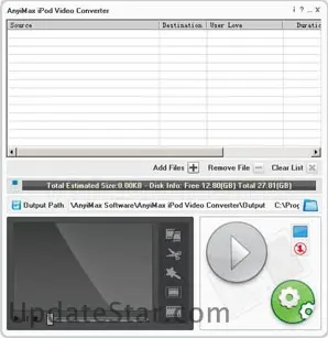 AnyiMax iPod  Video Converter 1.60