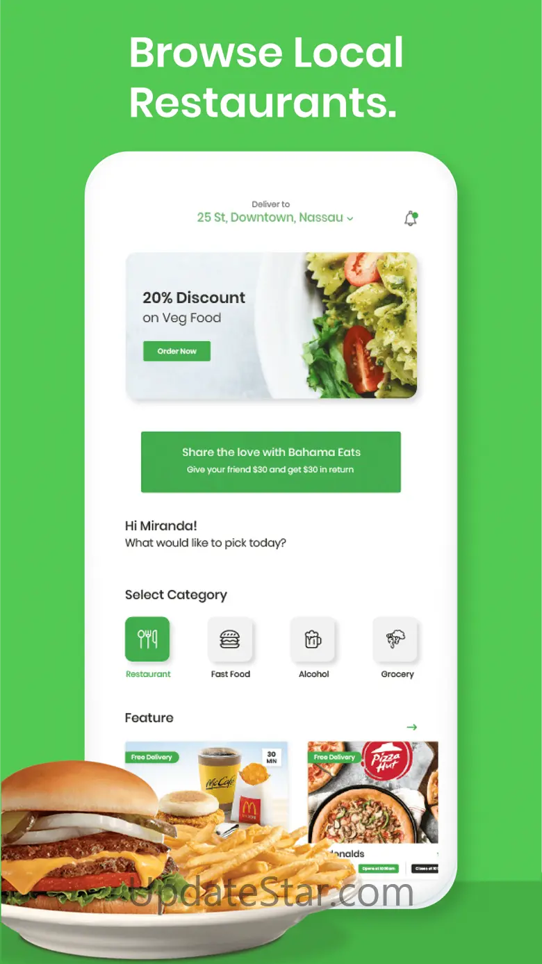 Bahama Eats: Food Delivery 40.0