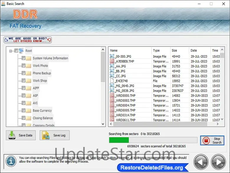 Restore Deleted Files Fat Partition 4.2.3.4