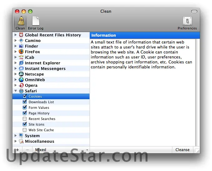 Mac Cleanse 1.1631