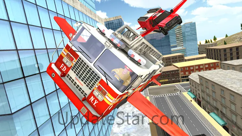 Fire Truck Flying Car 1.03