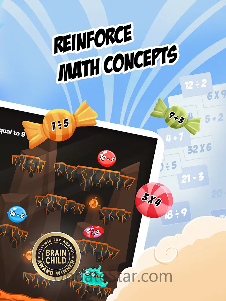 Monster Math 2: Fun Kids Games 1300