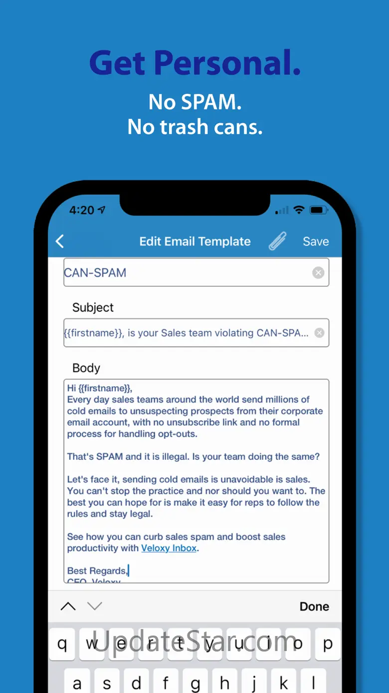 Veloxy for Salesforce CRM 2.163
