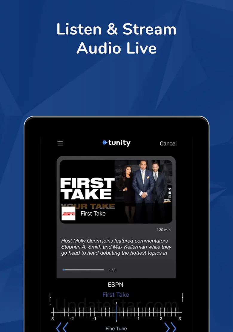 Tunity: Hear Any Muted TV Live 1.44.2