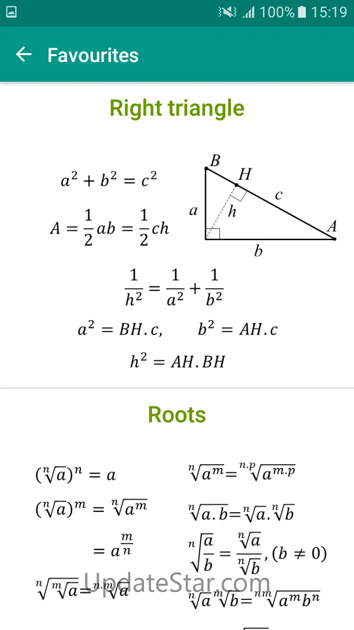 Math Formulas - Offline 3.0.6