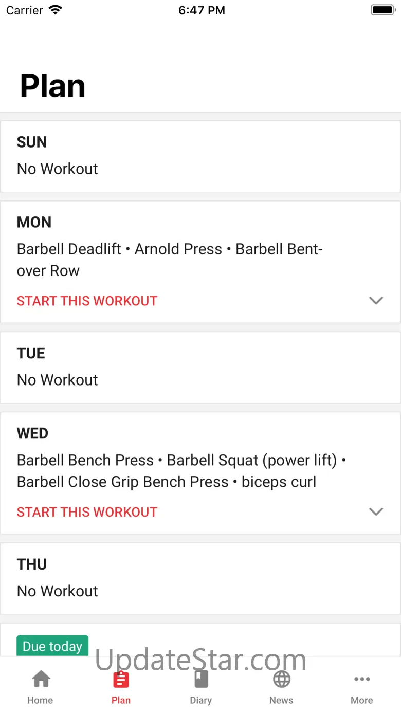 My Lift App 12.5