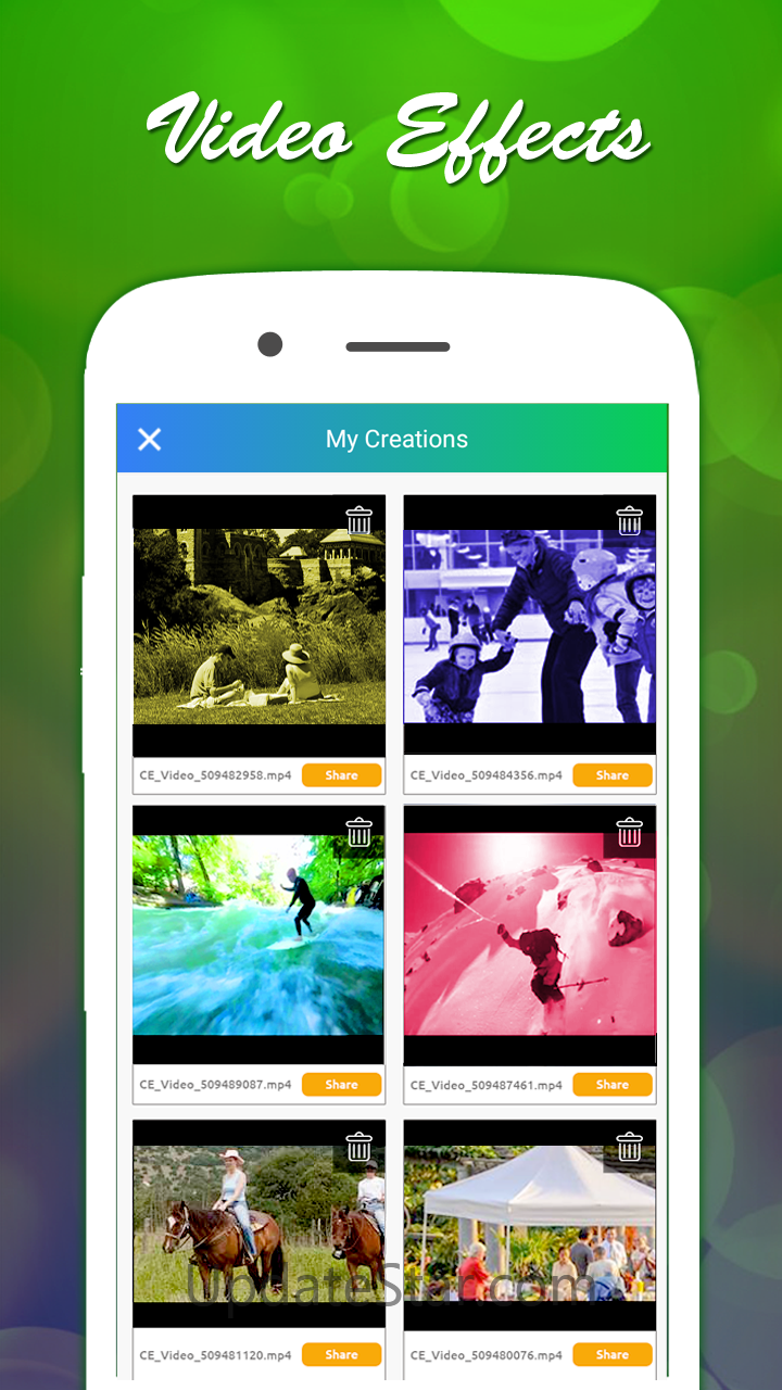 Color Video Effects, Add Music 1.23