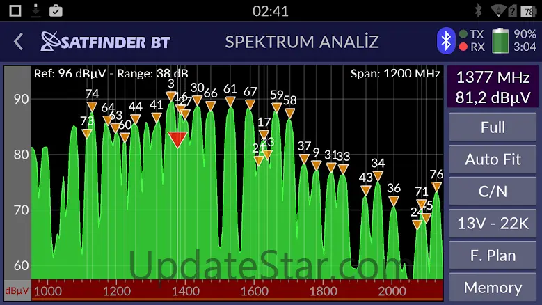SATFINDER BT DVB-S2 2.4.3