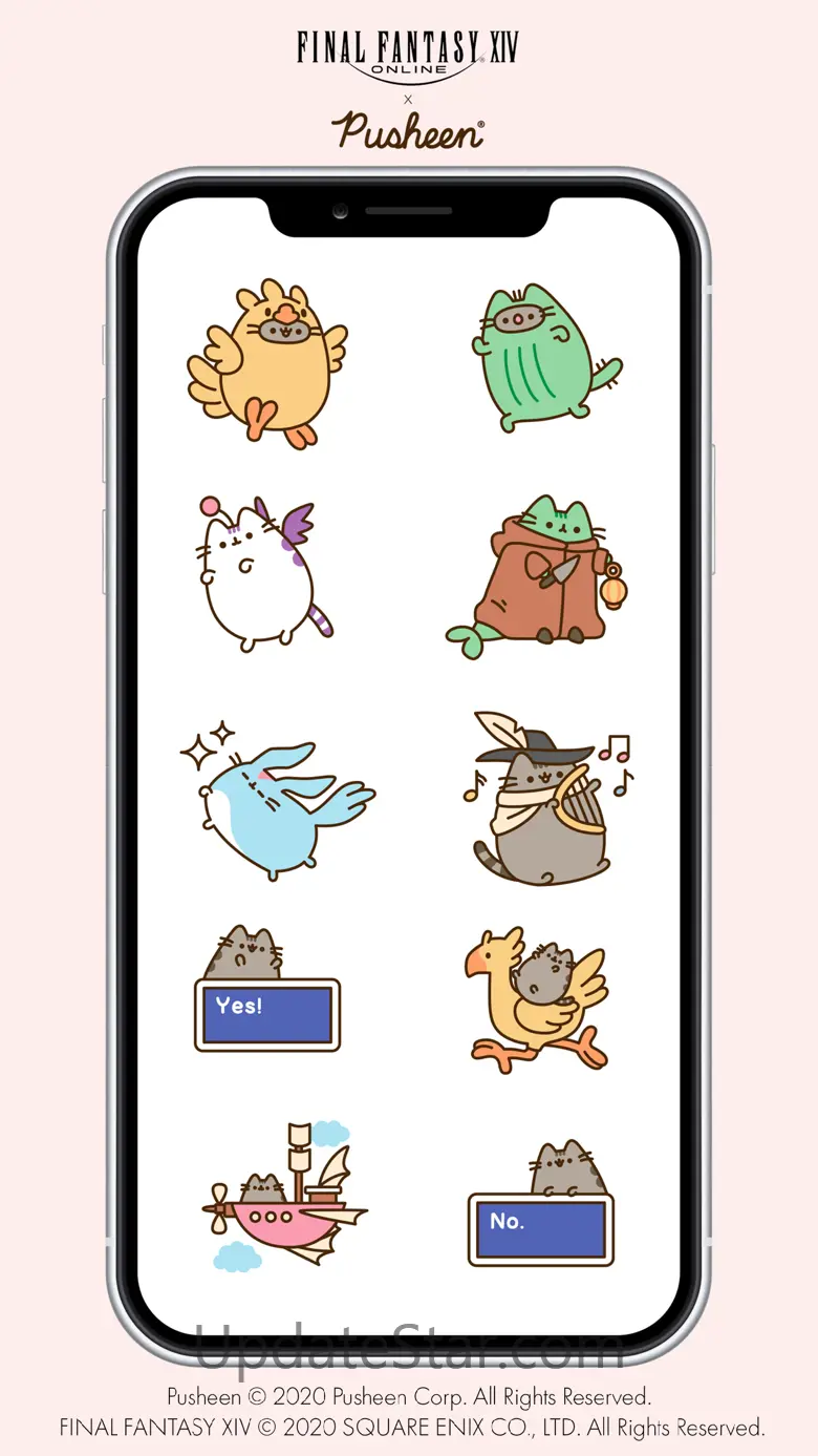 FINAL FANTASY XIV x Pusheen 1.1