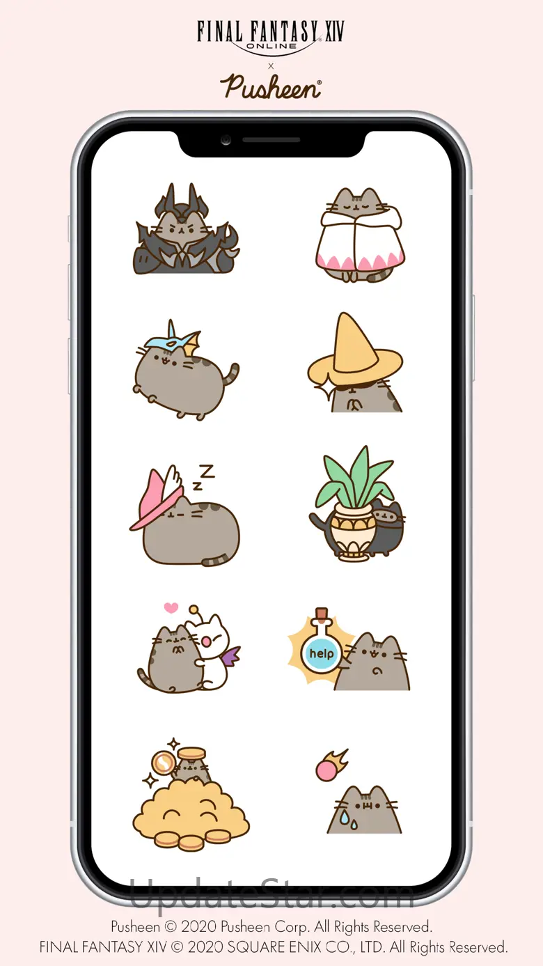 FINAL FANTASY XIV x Pusheen 1.1