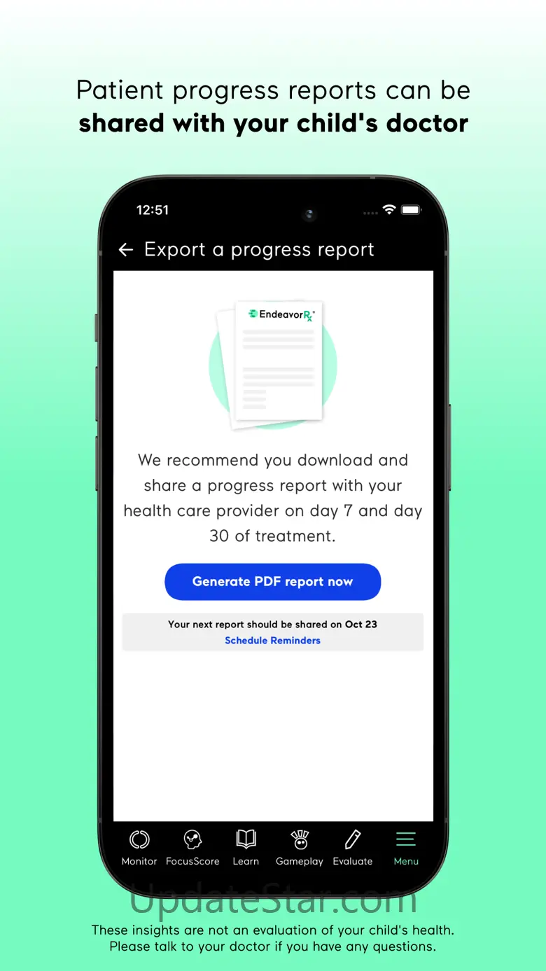 EndeavorRx Insight® v1.2.1