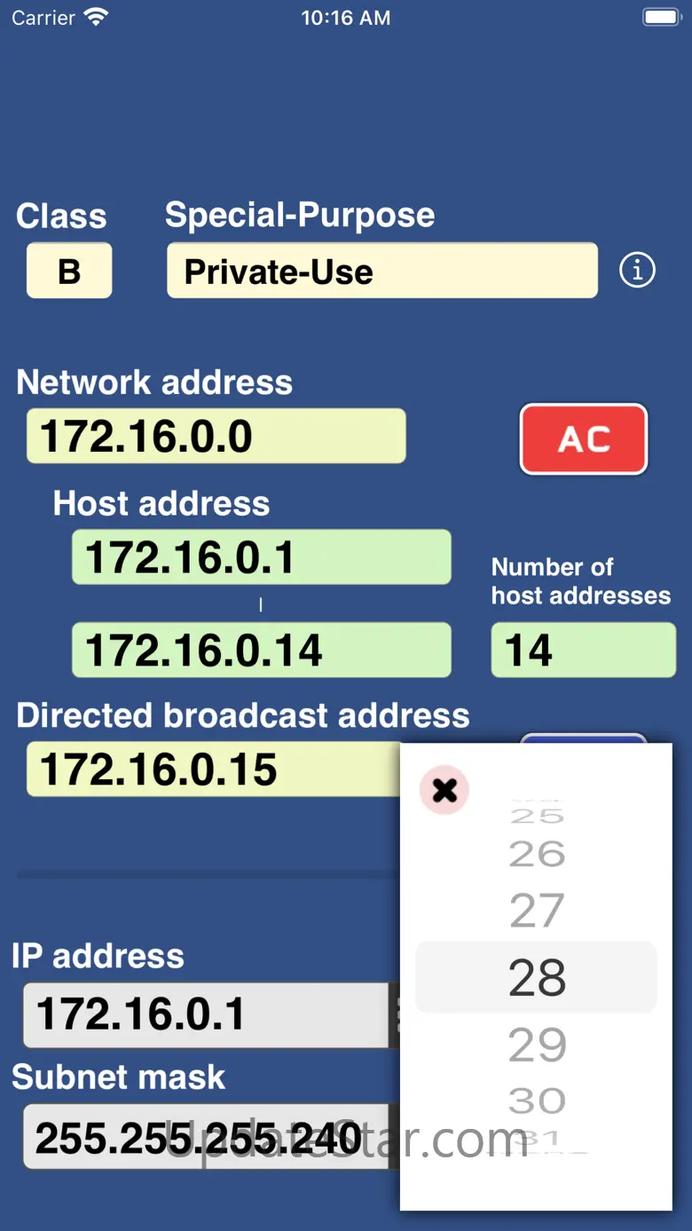 IP Keypad - Subnet Calculator 3.1