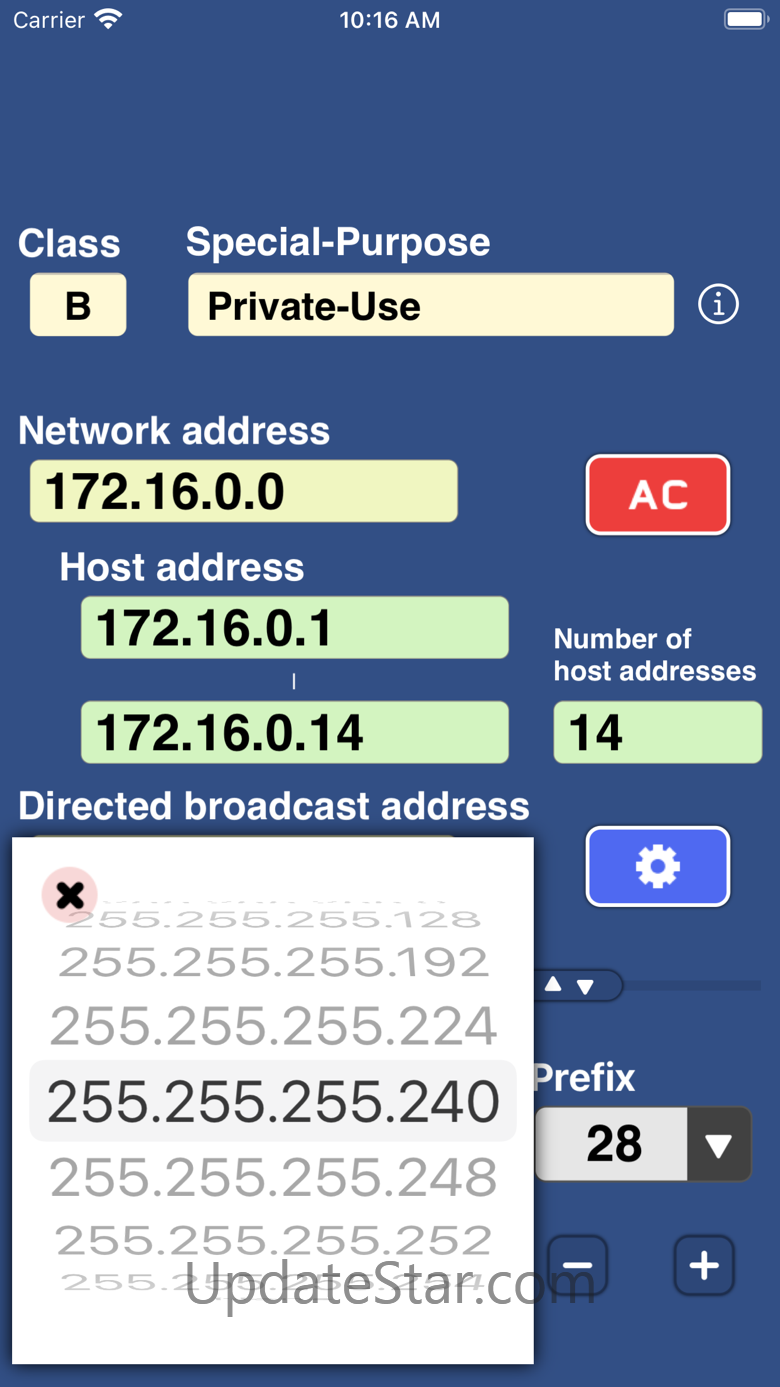 IP Keypad - Subnet Calculator 3.1