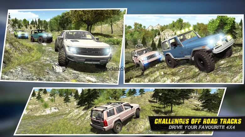 4x4 Offroad Jeep Driving 2016 4