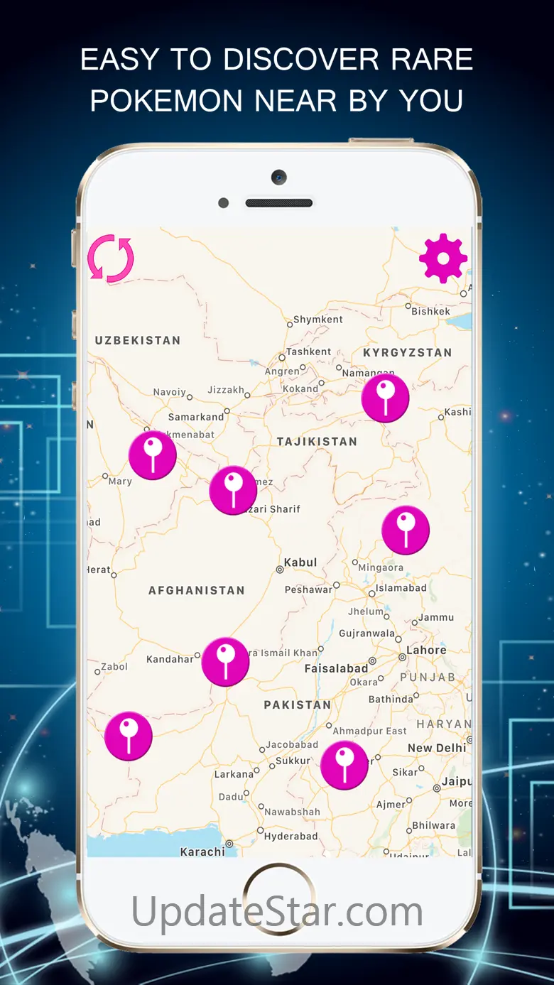 PokeRadar - Poke Map Finder 2.5