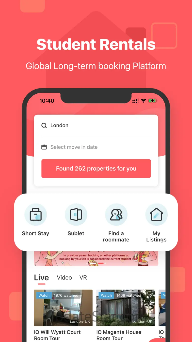 uhomes.com: Home for students 7.60.1