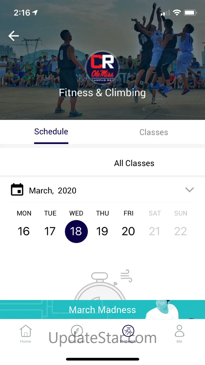 Ole Miss Campus Rec 2.1.0
