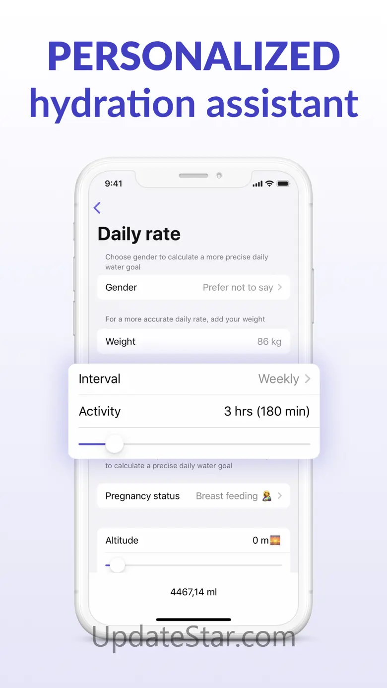 Melt Water: Tracker & Reminder 7.1