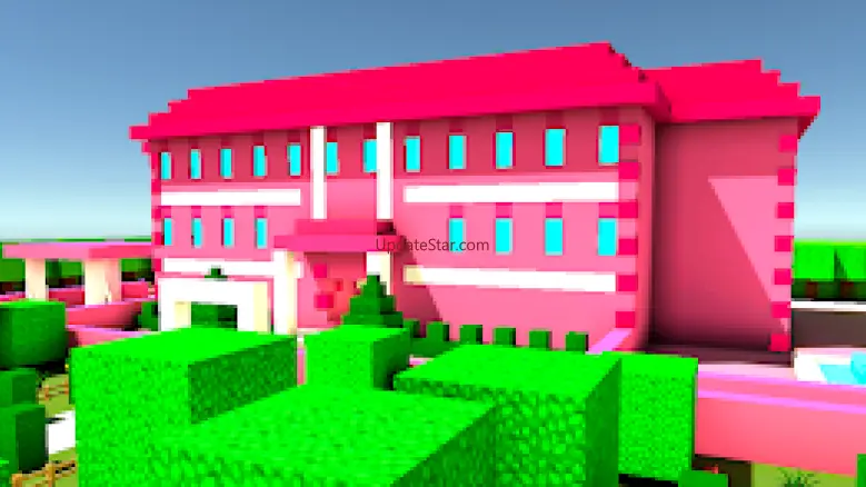 Pink mansion for minecraft 3.4.779