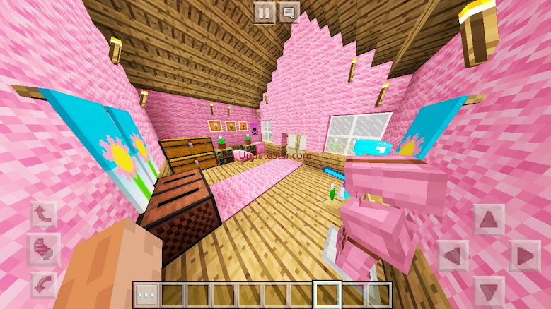 Pink mansion for minecraft 3.4.779