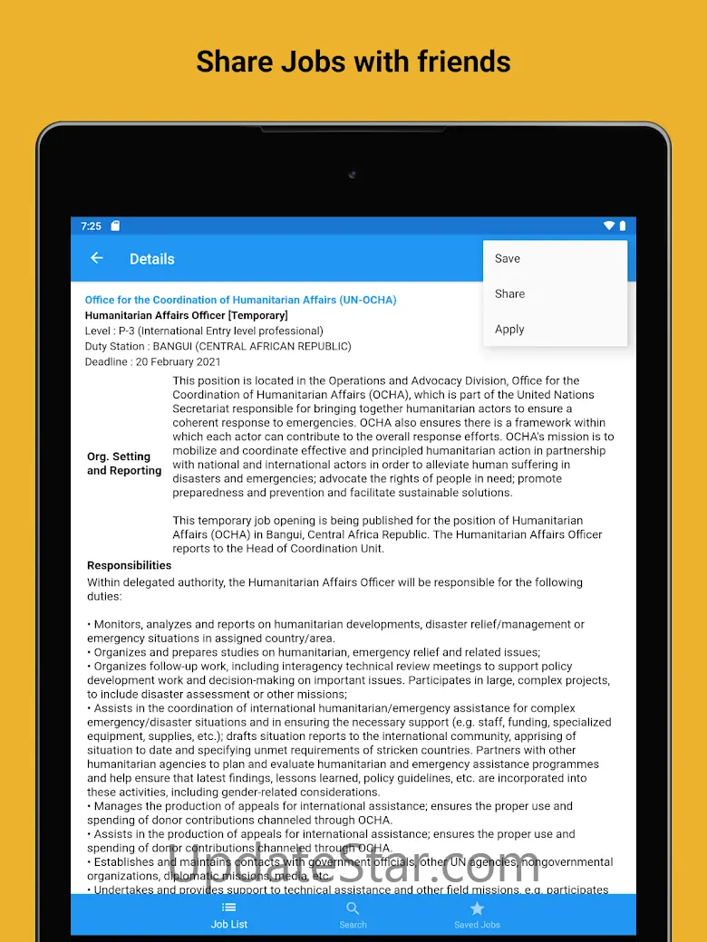 UN & NGO Jobs 6.2