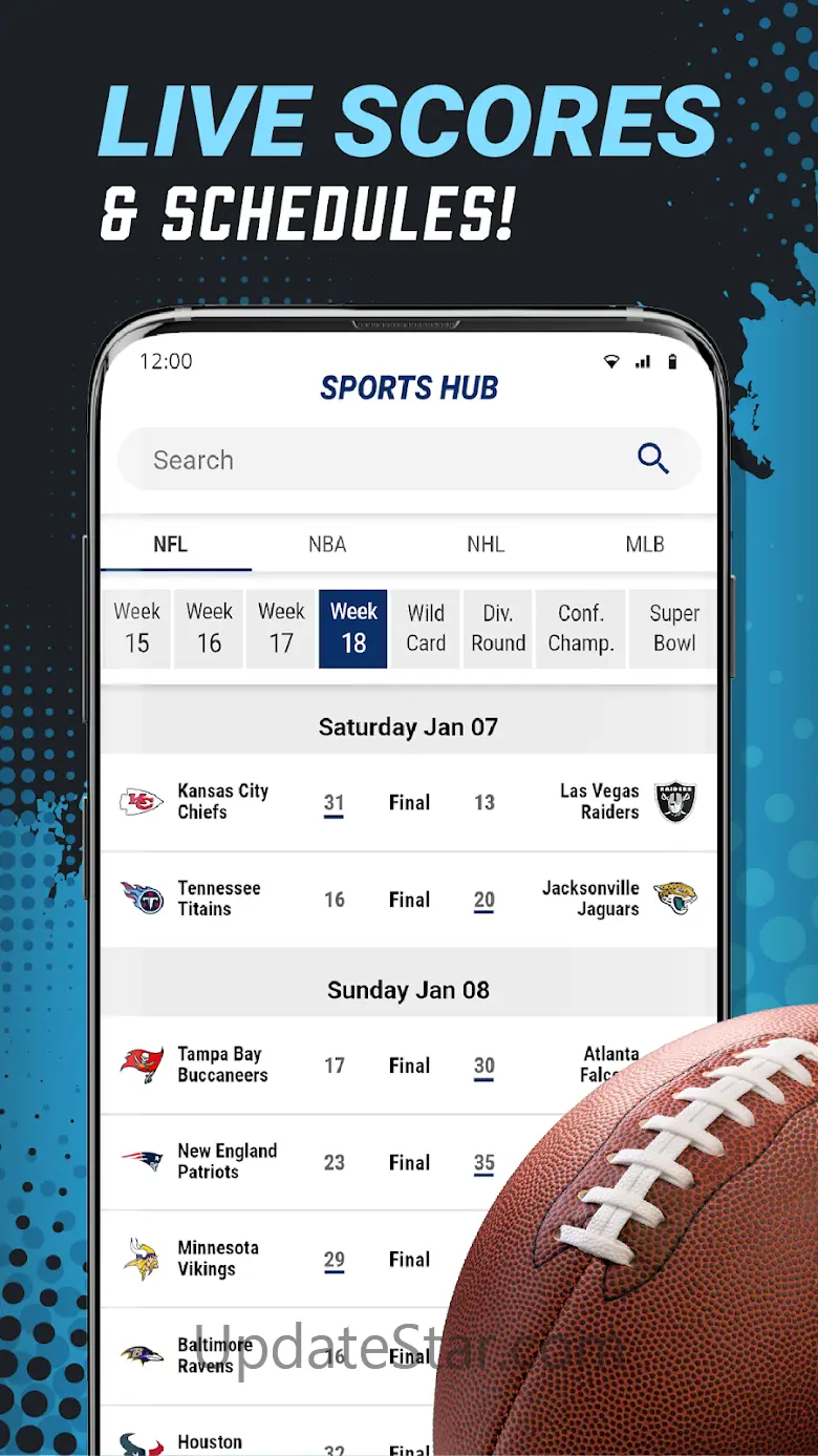 SportsHub: Wallpapers Launcher 3.12.4