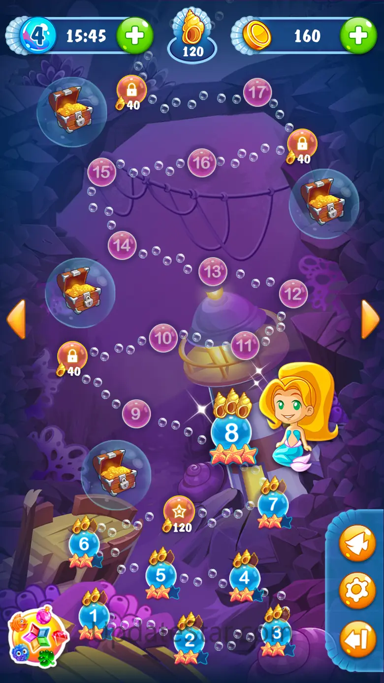 Mermaid match 3. Solve puzzle! 2.49.0