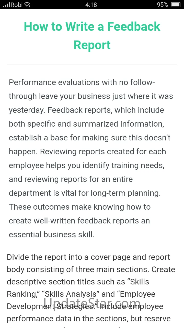 How To Write A Report 8.0