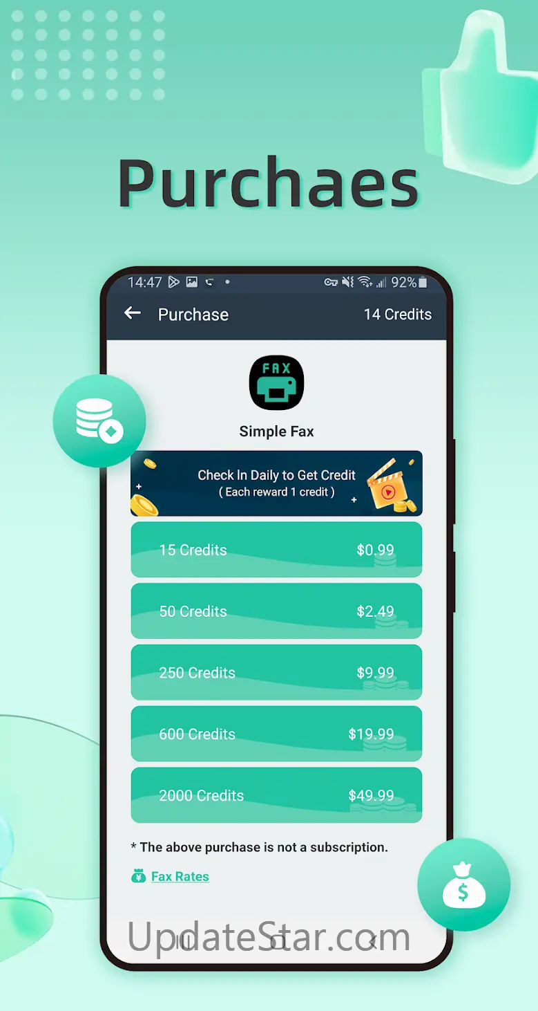 Simple Fax-Send fax from phone 2.4.6