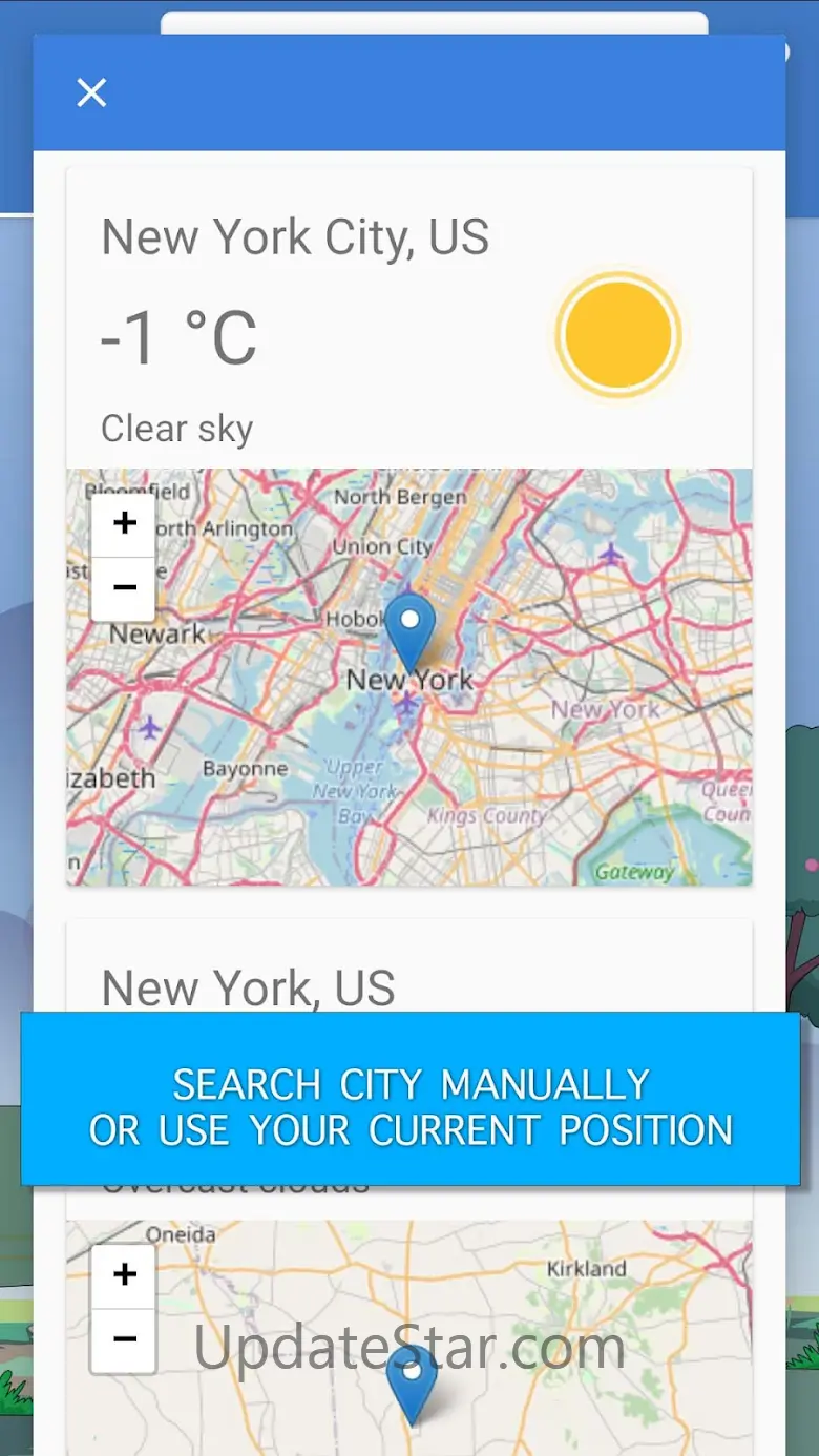 Frog weather forecast 7.0.3