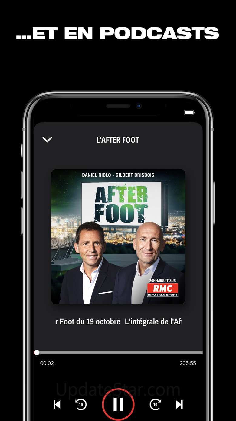 RMC Radio: podcast, actu, foot 8.2.0